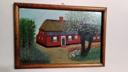 Картина маслом голландского художника