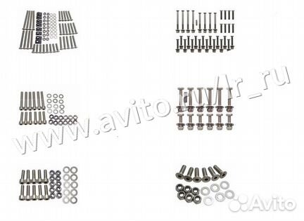 Нержавеющие болты для Defender -на двери, капот тд