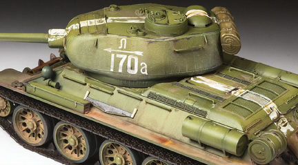 Модель сборная Звезда Советский средний танк Т-34/85 (обр. 1944 г) (3687)