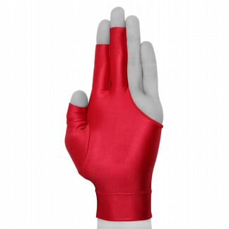 Перчатка бильярдная безразмерная красная