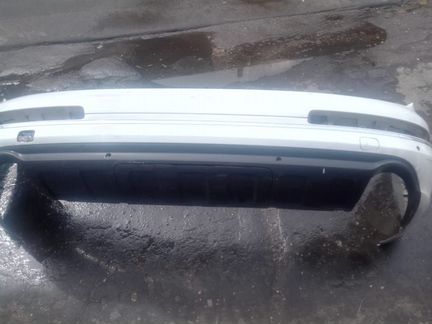 Audi Q7 4L задний бампер 2009