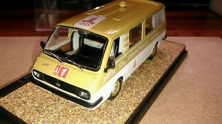 Модель автомобиля раф 2907
