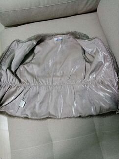 Меховая жилетка детская