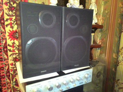 Бельгийские двухполосные колонки Philips AK141