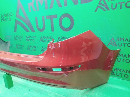 Бампер задний Kia Rio 3 рестайлинг 2015-2017