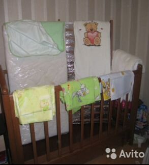 Кровать детская с матрасом