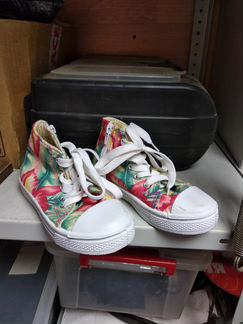 Летние ботинки - кеды для девочки