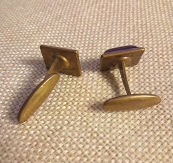 Запонки СССР ретро винтаж, три вида