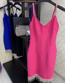 Бандажное вечернее коктейльное платье