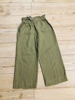 Брюки льняные и блузка Zara p.134