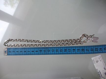 Цепочка Eurobijoux с подвесками ключ и замок новая