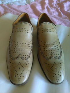 Стильные лоферы Sergio Rossi Италия -кожа