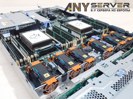 Сервер IBM X3550 M4 2*E5-2658 128Gb H1110 3x3.5