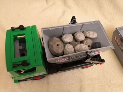 Playmobil грузовик с контейнером