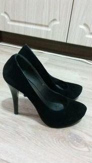 Туфли замша кожа бу р36