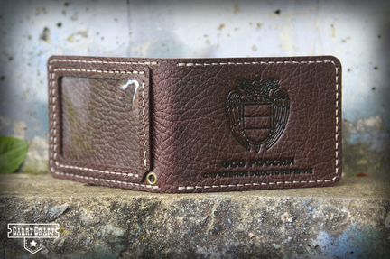 Обложка для удостоверения Фсо Коричневая