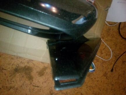 Зеркало левое Mitsubishi pajero 4 2006- 10 конт