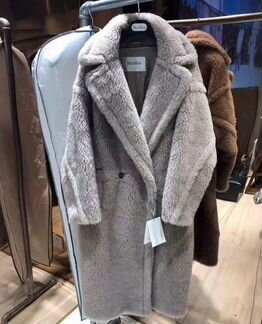 Шубка Max Mara серая