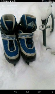 Коньки раздвижные хоккейные
