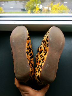 Леопардовые туфли Jeffrey Campbell на платформе