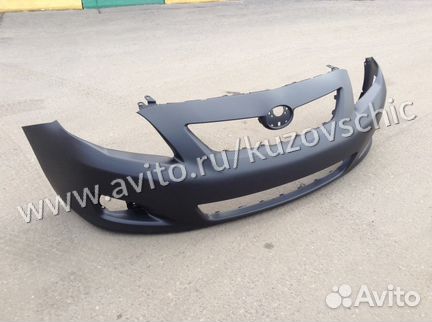 Передний бампер Тойота Королла е150 до рестайлинг
