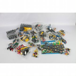 Lego 60052 Синий Грузовой поезд (аналог)