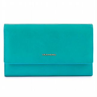 Клатч женский Piquadro Blue Square бирюзовый