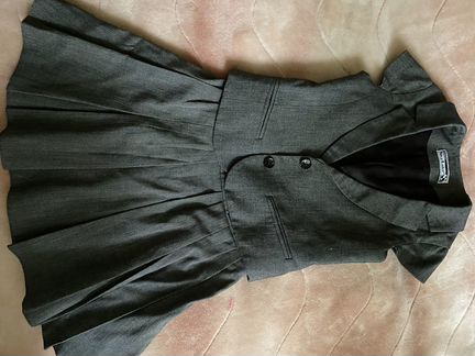 Форма школьная, серая, SkyLake, на рост 140, 1-3 к