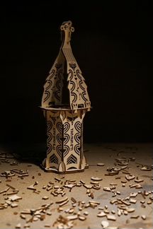 Коробка под бутылку подарочная 1