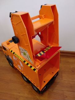 Мусоровоз Dickie Toys Air Pump и треки Shell