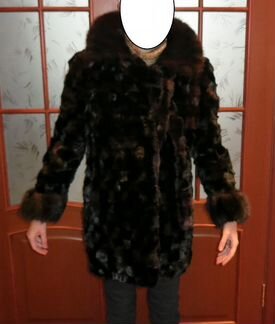 Шубка женская из кусочков норки