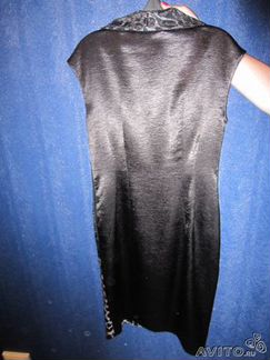 Элегатное черное платье