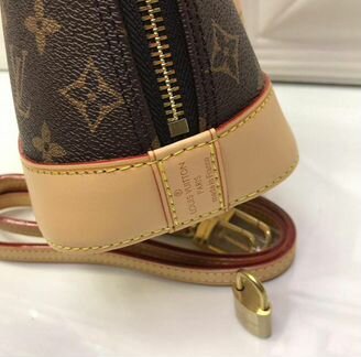 Новая женская сумка кожа Louis Vuitton Alma мини