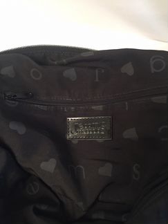 Сумка черная текстиль