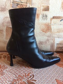 Полусапожки женские кожаные 37 размер