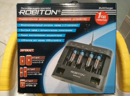 NiMH аккумулятор D/HR20 Robiton 10000mAh 1.2V