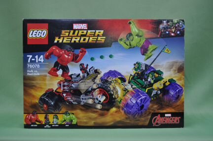 Lego 76078 Халк против Красного Халка (новый)