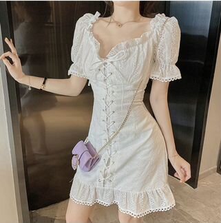 Новое хлопковое платье