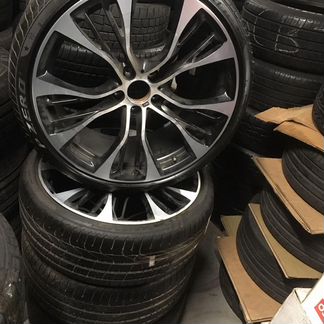 Колёса в сборе на BMW 5/120 разноширокие 275 30 21