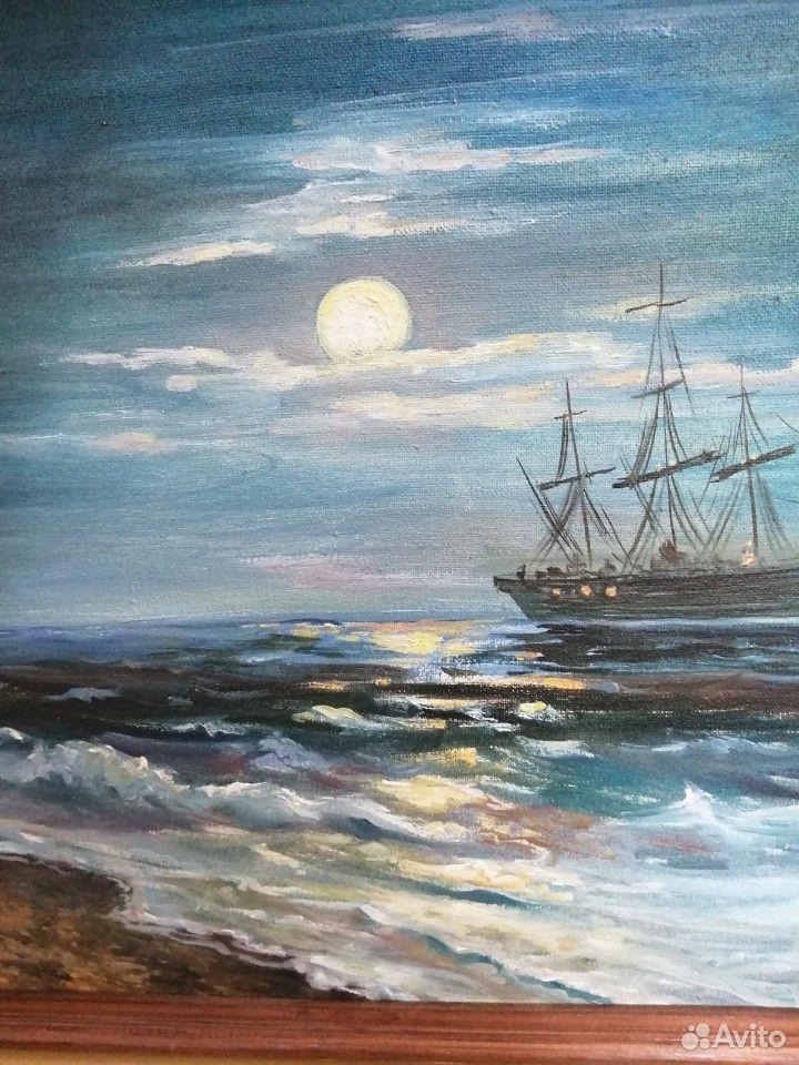 Картина морской пейзаж