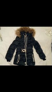 Куртка для девочки зимняя, рост 146