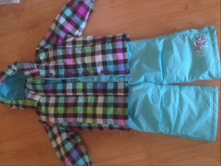 Термо комбинезон зимний комплект и куртка лыжный