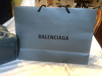 Кожаная сумка Balenziaga