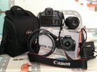Фотоаппарат Canon 1100d kit как новый