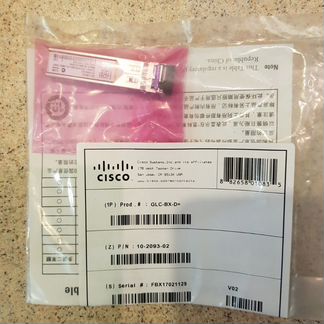 Трансиверы cisco GLC-BX-U и BX-D