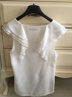 Блуза молочного цвета