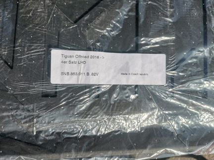 Коврики резиновые автомобильные для фольксваген ти