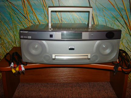 Магнитола sharp QT-V5ER система DVD/CD/MP3