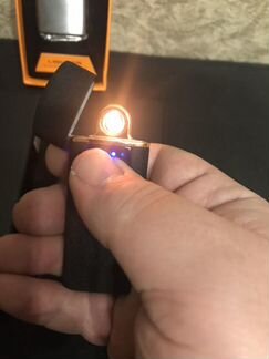 Зажигалка спираль сенсорная