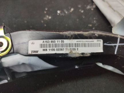 Подушка безопасности боковая AirBag Mercedes W163